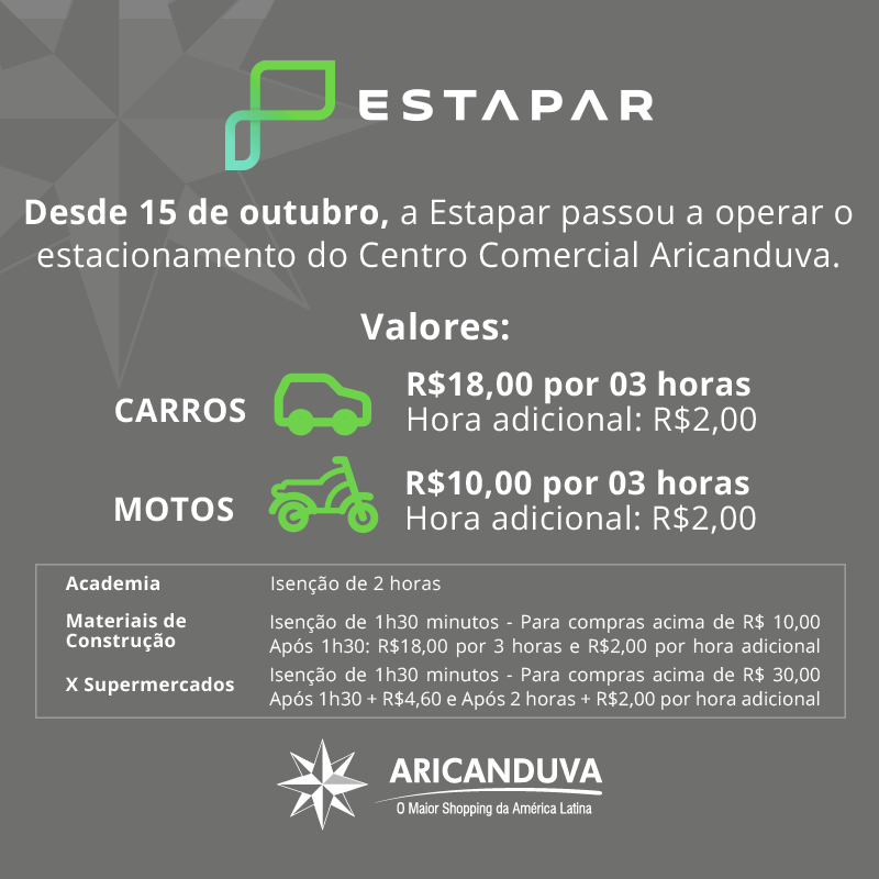 Estacionamento do Shopping